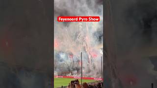 Feyenoord Pyro Show Feyenoord Rotterdam vs Ajax Amsterdam Derby Pyro Choreo Ultras [upl. by Nageem]