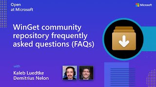 WinGet community repository frequently asked questions FAQs [upl. by Farl]