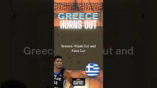 Greece  Giannis  basketball set plays hoops aaubasketball fiba parisolympics2024 paris2024 [upl. by Fregger818]