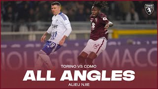 NJIE ALL ANGLES  TORINOCOMO 10  SERIE A ENILIVE 202425 [upl. by Frasier]