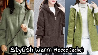 Warm Fleece Jacket style and Design 2024 llFleece Jacket ll CreativeTrove [upl. by Oicnedif]