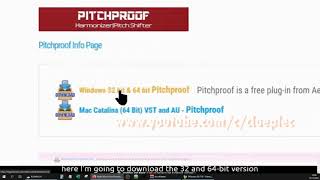Install PitchProof VST For Audacity Windows 10 [upl. by Siramaj]