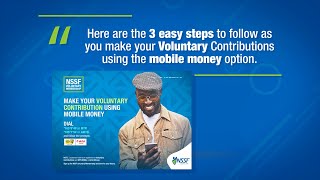 NSSF Voluntary Membership  Mobile Payments [upl. by Anairuy649]