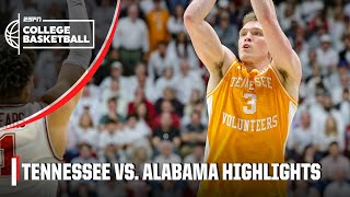 Tennessee Volunteers vs Alabama Crimson Tide  Full Game Highlights  ESPN College Basketball [upl. by Atinej323]