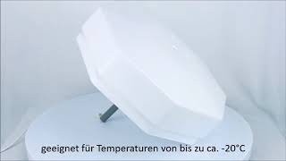 Eisfreihalter Ø 40 cm mit Styroporschwimmer  Produktvideo  360°Ansicht [upl. by Ledif]