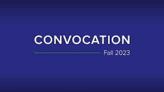 Middlesex College Convocation Fall 2023 [upl. by Braden415]