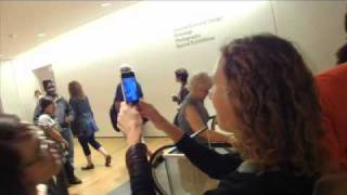 MoMA NYC augmented reality exhibition [upl. by Silden]