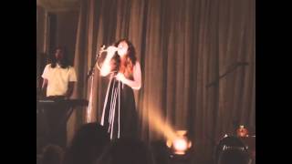 Lorde performing quotRoyalsquot live  quotPure Heroinequot album launch party [upl. by Karlen106]