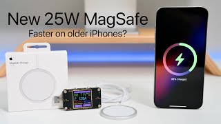 New MagSafe 25W Charger  Faster Than Expected on Old iPhone [upl. by Stone792]