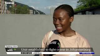 Fighting Crime  Unit established to fight crime in Johannesburg [upl. by Derry]