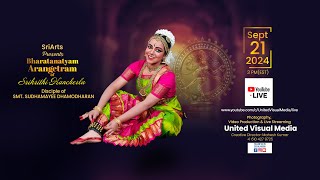 Bharatanatyam Arangetram of Srikrithi Kancherla [upl. by Cirek]