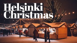 The Most Magical Christmas Market 2024 in Helsinki travel 4k [upl. by Zapot411]