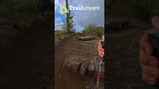 POV dayhike to stone house ruins  epic summit view hikingadventures asmrnature arizonahiking [upl. by Kellia639]