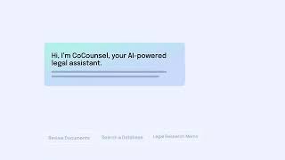 Casetext CoCounsel  The first AI legal assistant powered by GPT4 [upl. by Neleb837]