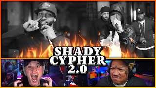 BEASTLY  Eminem Slaughterhouse Yelawolf  quotSHADY 20 CYPHERquot Reaction  FlawdTV [upl. by Palocz]