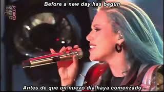 Arch Enemy  Handshake with Hell LIVE subtitulada en español Lyrics [upl. by Mhoj491]