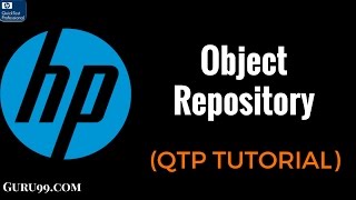 Object Repository  HP UFT QTP TutoriaL 22 [upl. by Almap]