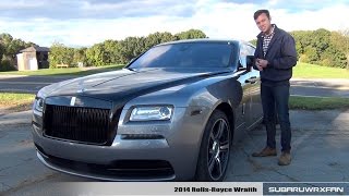 Review 2014 RollsRoyce Wraith [upl. by Rame482]