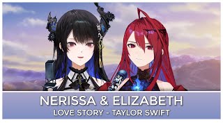 Love Story Mashup EditDuet Mix  Elizabeth Rose Bloodflame amp Nerissa Ravencroft [upl. by Parke]