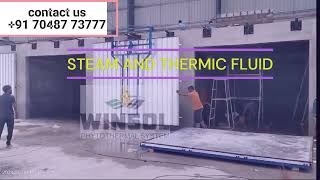 wood seasoning plant kiln Sliding Door Forlift Loading unloading civil based [upl. by Nivram85]