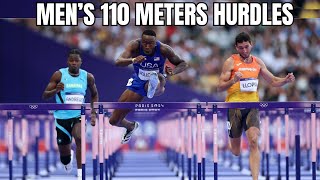 Grant Holloway Wins Men’s 110m Hurdles Finals  2024 Paris Olympics [upl. by Ayekram]