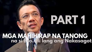 Mga Mahihirap na TANONG na si Bro Eli lang ang may kakayahang makasagot [upl. by Aluin]