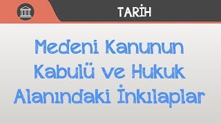 Medeni Kanunun Kabulü ve Hukuk Alanındaki İnkılaplar [upl. by Eitirahc]