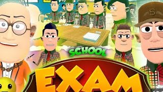 Exam📝परीक्षाSchoolExam‎KomedyKeKing Teachervsstudentfunnycomedy [upl. by Nasho496]