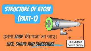 Structure of Atom part 1 5050learning by Sumant Sehrawat [upl. by Nauq]