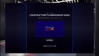 F1® Manager 2022 Season 1 Red Bull amp Max Verstappen World Champions Of The World [upl. by Lehrer622]