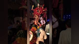 Jai maa kali🙏❤️viralvideo shorts youtubeshorts visarjan [upl. by Heeley]