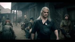 The Witcher Netflix  Fight Scene With Music From The Game [upl. by Aryk41]