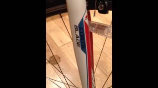 A look around my new road bike Carrera Karkinos 2015 [upl. by Sehguh]