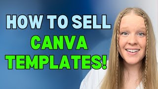 How to sell canva templates on etsy how to share a canva template templates on canva [upl. by Acinnej555]