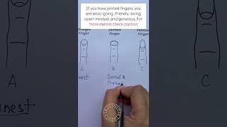 Your Finger Shape can reveal a lot about you palmistry palmreading shortvideo shortsvideo [upl. by Yelsha]