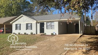 718 Northaven Dr Memphis TN WALKTHROUGH [upl. by Einra]