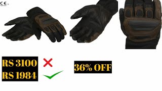 CRAGSMAN GLOVES BLACK AND BROWN SALE HURRY 36  less  3100 NAHI 1984 YES NO CLICKBAT [upl. by Atiana321]