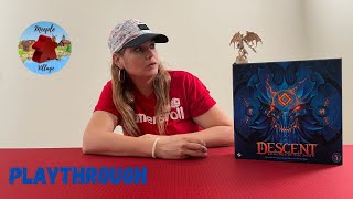 Descent Legends of the Dark Board Game Playthrough [upl. by Elaynad]