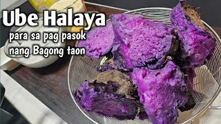 Ube Halaya Para sa pag pasok ng bagong taon Madiskarteng Nanay by mhelchoice [upl. by Korey]