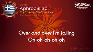 Eleftheria Eleftheriou  quotAphrodisiacquot Greece  Karaoke version [upl. by Rosenblatt]