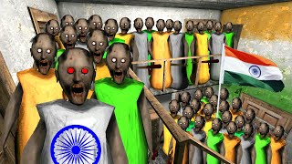 granny grandpa independence day 🇮🇳 granny grandpa game definition  granny and grandpa funny video [upl. by Trillbee446]