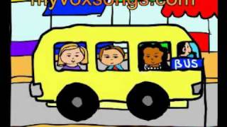 The Wheels on the Bus  Nursery Rhymes and Childrens Songs [upl. by Suirred]