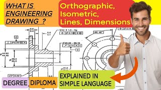 Basics of Engineering Drawing  Engineering Graphics for Diploma and Degree engineeringdrawing [upl. by Nosnek]