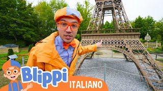 Blippi e la Torre Eiffel in miniatura  Blippi in Italiano  Video educativi per bambini [upl. by Preiser630]