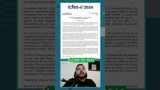 Simulacro ICFES 2024 ICFES ICFES2024 [upl. by Pelage]