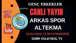 ğŸ”´ CANLI YAYIN  ALTEKMA SK ğŸ†šï¸ ARKAS SPOR GENÃ‡ ERKEKLER SÃœPER LÄ°G FÄ°NAL GRUBU KARÅILAÅMASI [upl. by Nevek449]