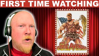 THE TOXIC AVENGER 1984  FIRST TIME WATCHING  Movie Reaction 80smovies superheromovies [upl. by Freytag333]