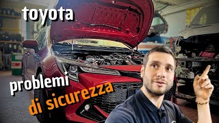 Toyota problemi sistemi di sicurezza [upl. by Wilterdink]