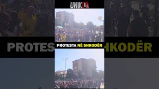 Protesta sot në Shkodër uniko unikongaspartakkoka shkoder [upl. by Funk]