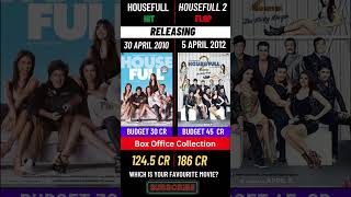 Housefull vs Housefull 2 Movie Comparison  Akshay kumar Movie Comparison  Box Office Collection [upl. by Grenier35]